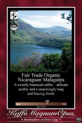Fair Trade Organic Nicaraguan Coffee